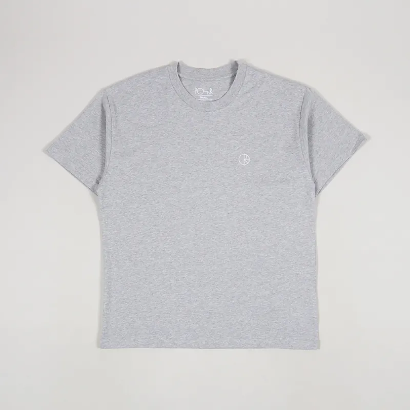 Polar Skate Co. Team T Shirt Sport Grey