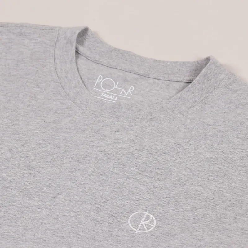 Polar Skate Co. Team T Shirt Sport Grey-3