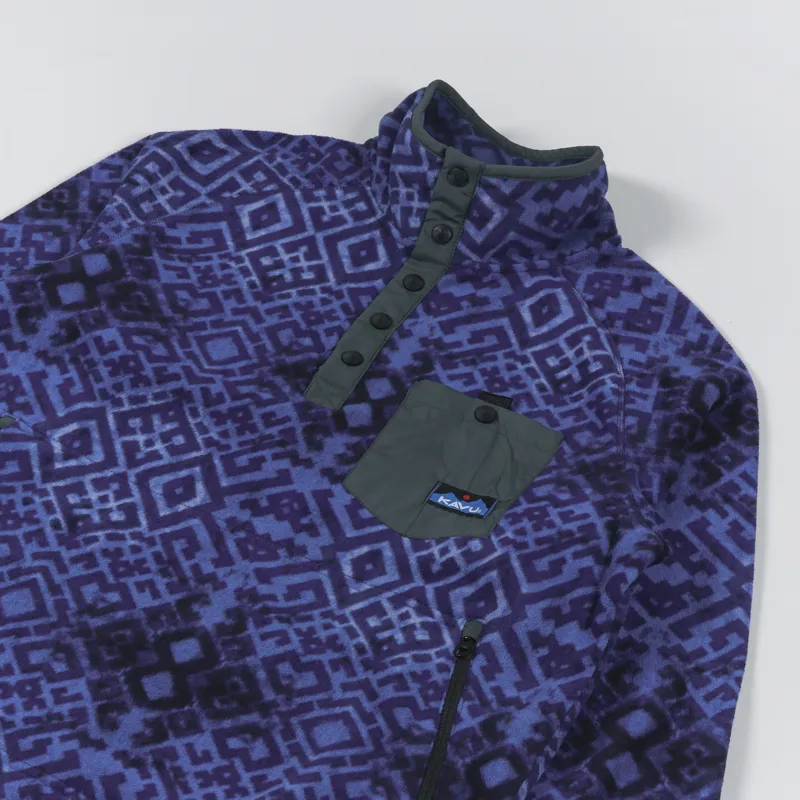 Kavu Teannaway Fleece Double Indigo-2