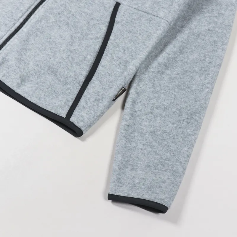 Napapijri Tear Full Zip Fleece Grey Melange-6
