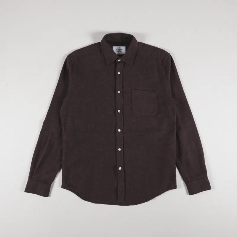 Portuguese Flannel Teca Shirt Brown