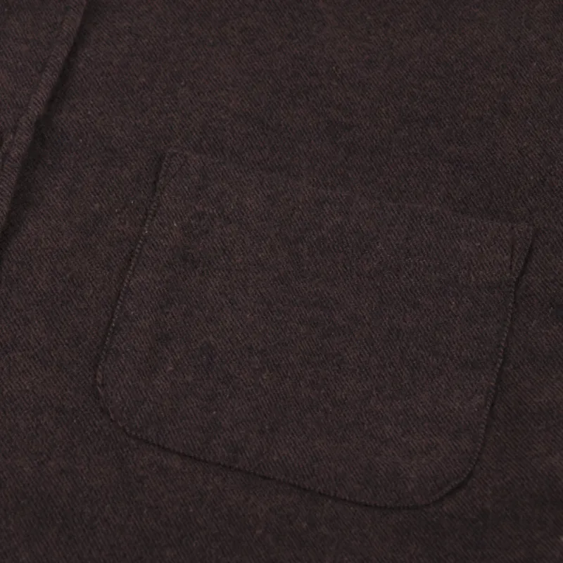 Portuguese Flannel Teca Shirt Brown-6