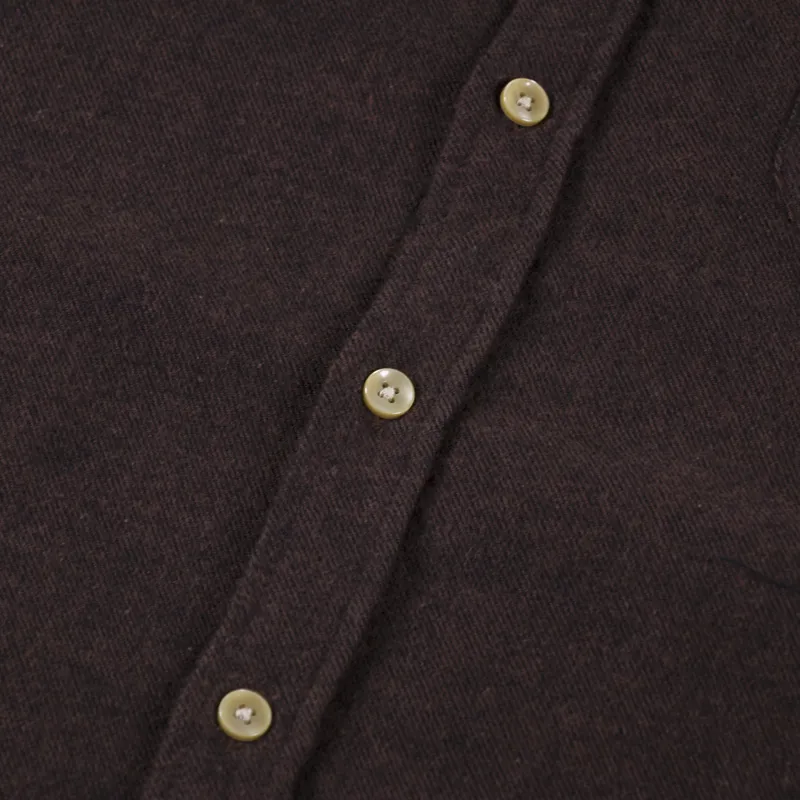Portuguese Flannel Teca Shirt Brown-4