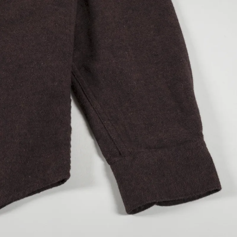 Portuguese Flannel Teca Shirt Brown-7