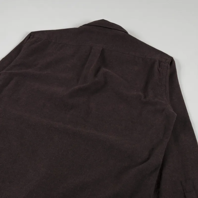 Portuguese Flannel Teca Shirt Brown-3