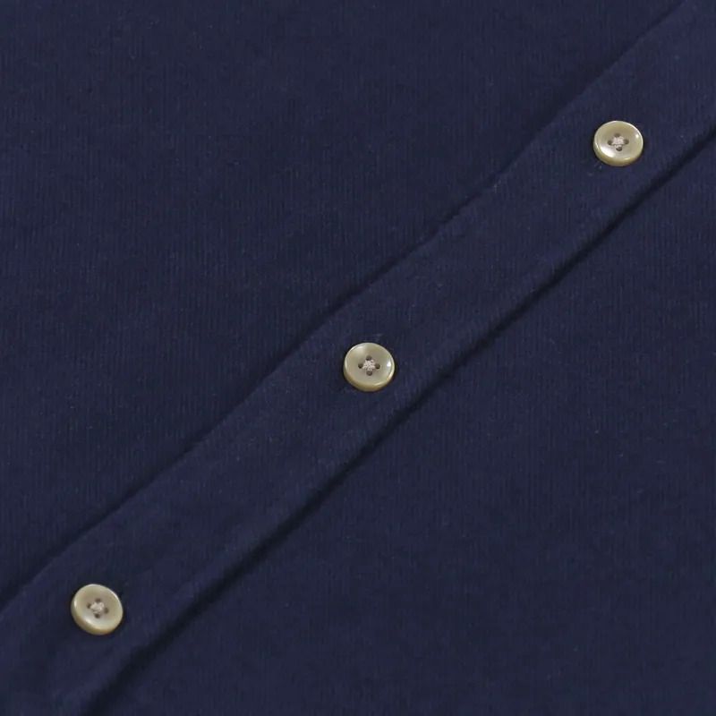 Portuguese Flannel Teca Shirt Navy-4