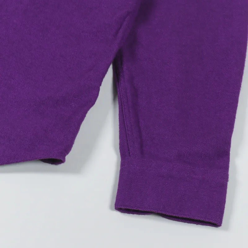 Portuguese Flannel Teca Shirt Purple-7