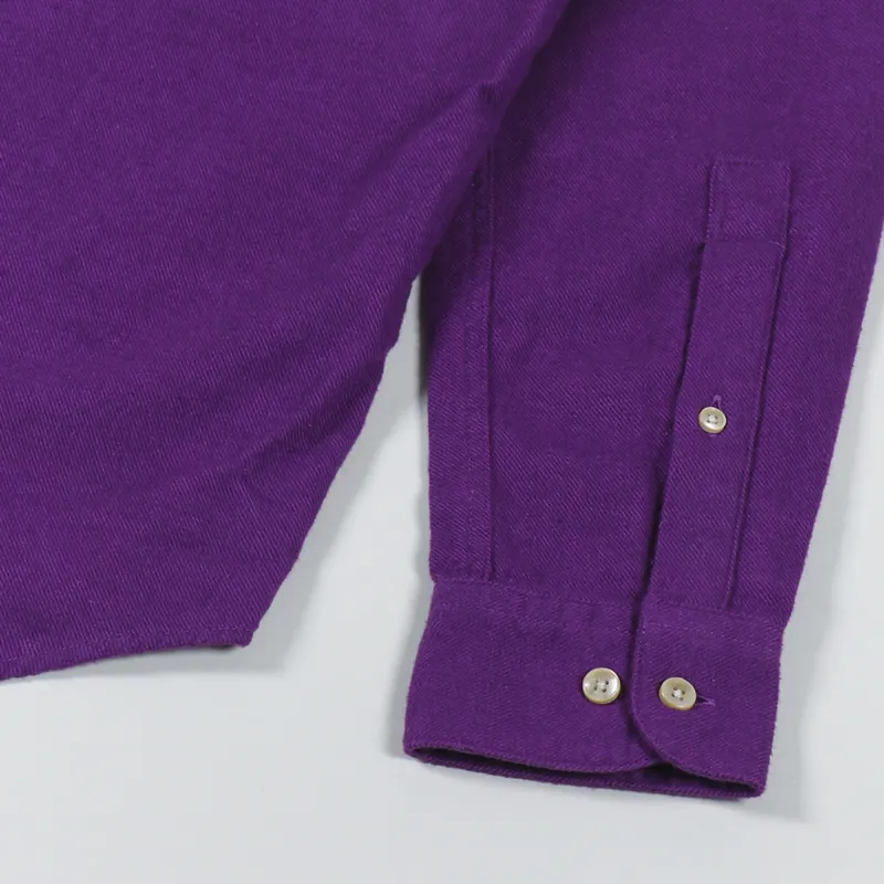 Portuguese Flannel Teca Shirt Purple-5