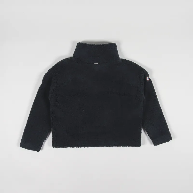 Napapijri Womens Teide Turtle Neck Fleece Black-3