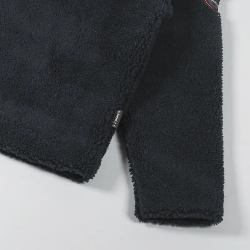 Napapijri Womens Teide Turtle Neck Fleece Black-6