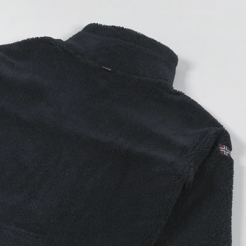 Napapijri Womens Teide Turtle Neck Fleece Black-5