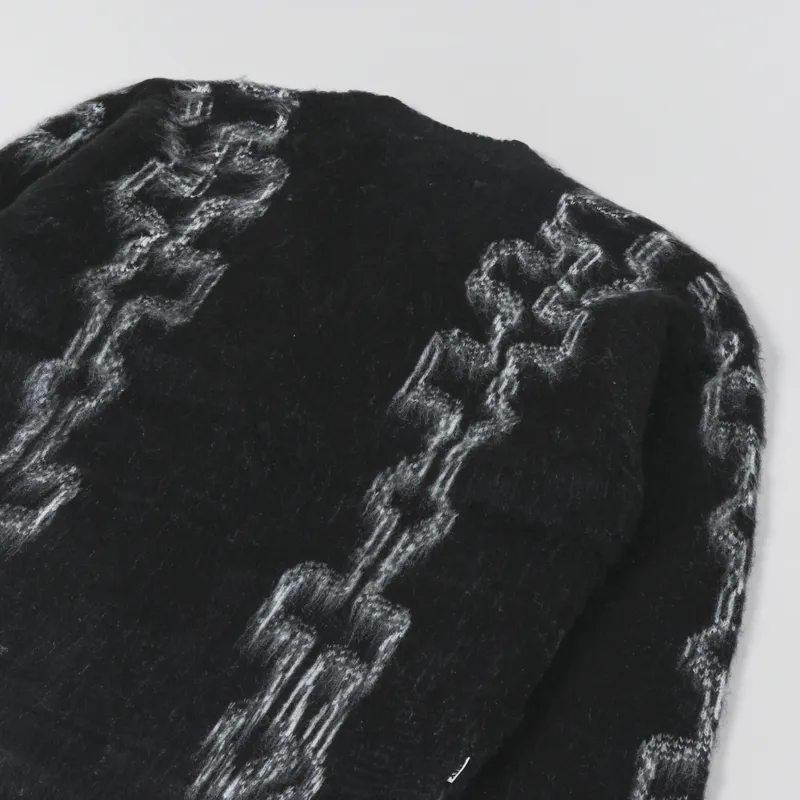 Obey Temple Cardigan Black-5