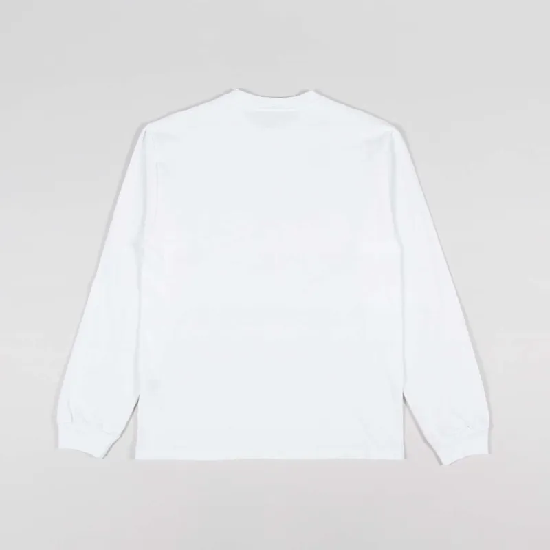 Aries Temple Long Sleeve T Shirt White-1