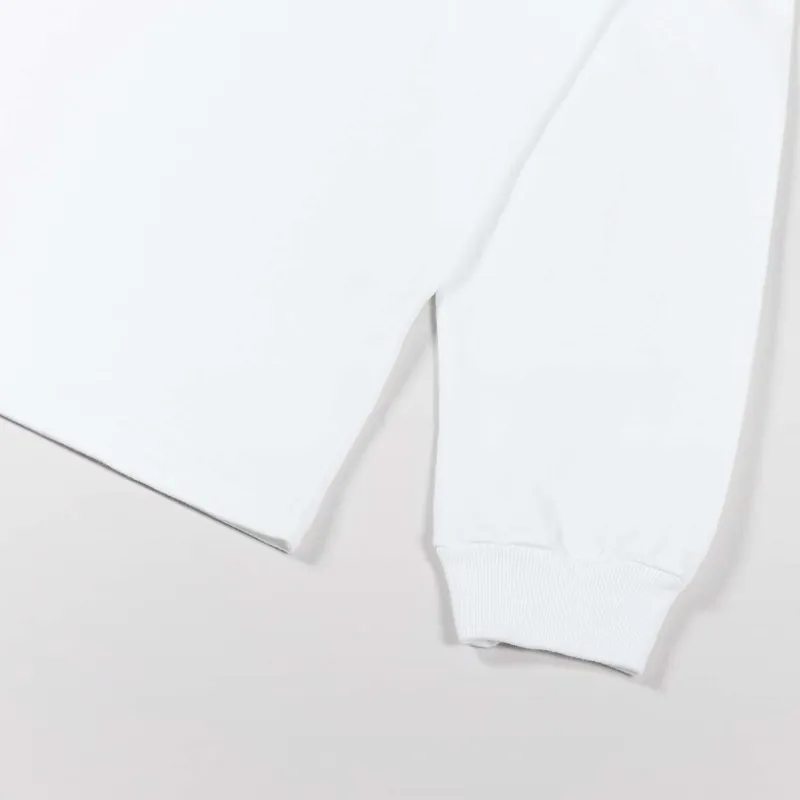 Aries Temple Long Sleeve T Shirt White-4
