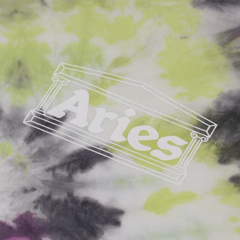 Aries Temple Tie Dye T Shirt Multi-3