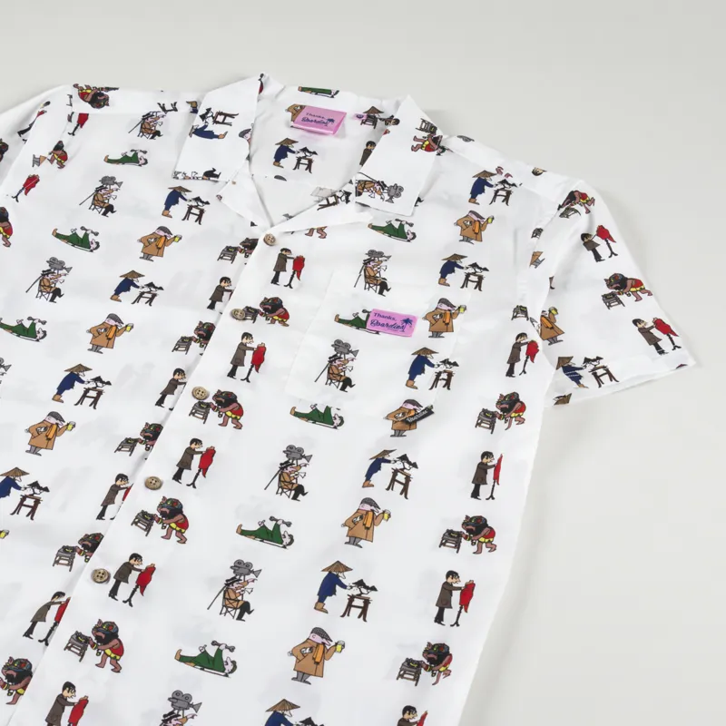 Thanks Tensel Shirt White-1