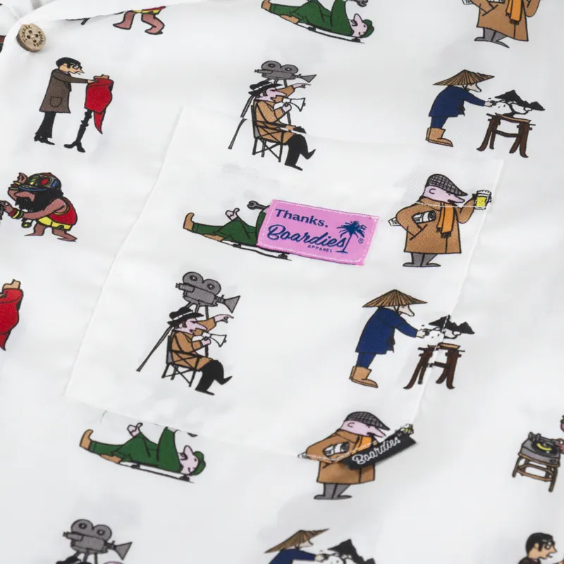 Thanks Tensel Shirt White-2