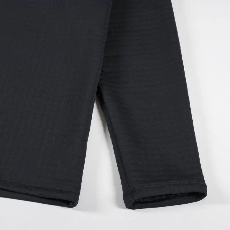 Ostrya Tessellate Fleece Sweater Black-5