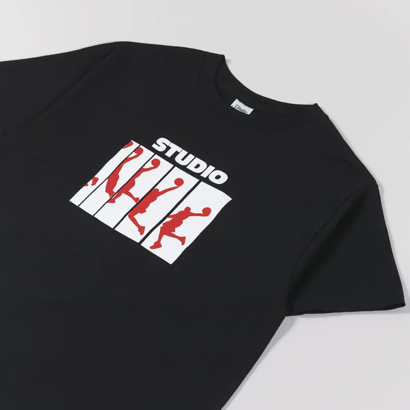 Studio Skateboards The Dunk T Shirt Black-2