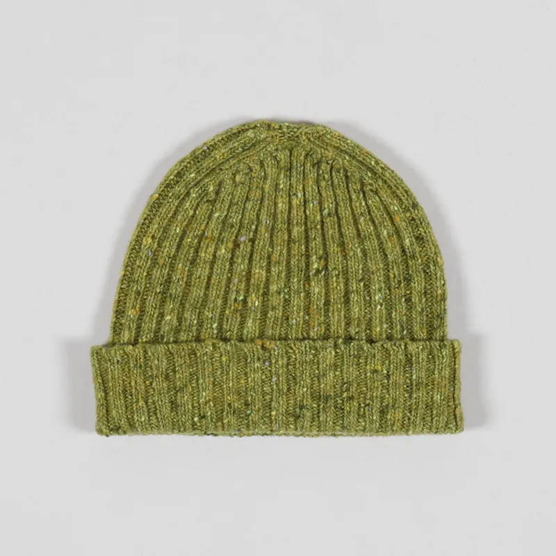 Working Class Heroes Fishermans Pike Beanie Avocado Smash-1