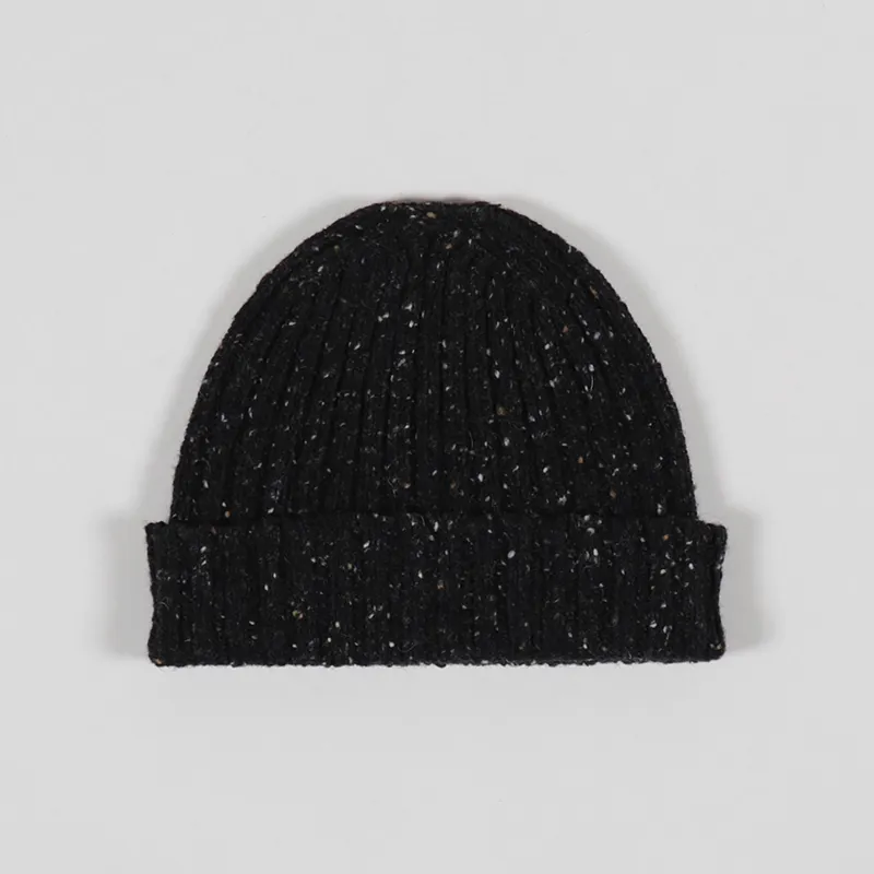 Working Class Heroes Fishermans Pike Beanie Black-1