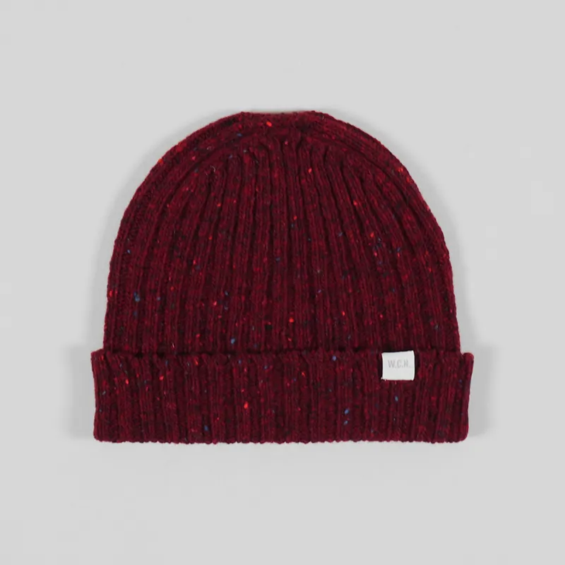 Working Class Heroes Fishermans Pike Beanie Garnet Red