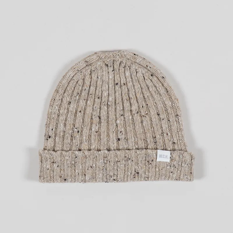 Working Class Heroes Fishermans Pike Beanie Mottled Wheat