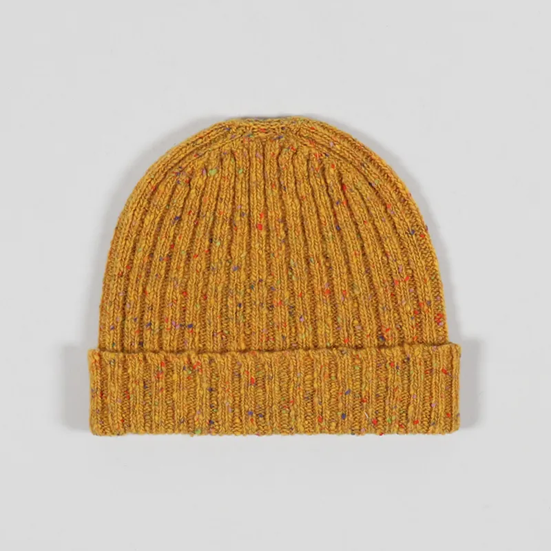 Working Class Heroes Fishermans Pike Beanie Yellow-1