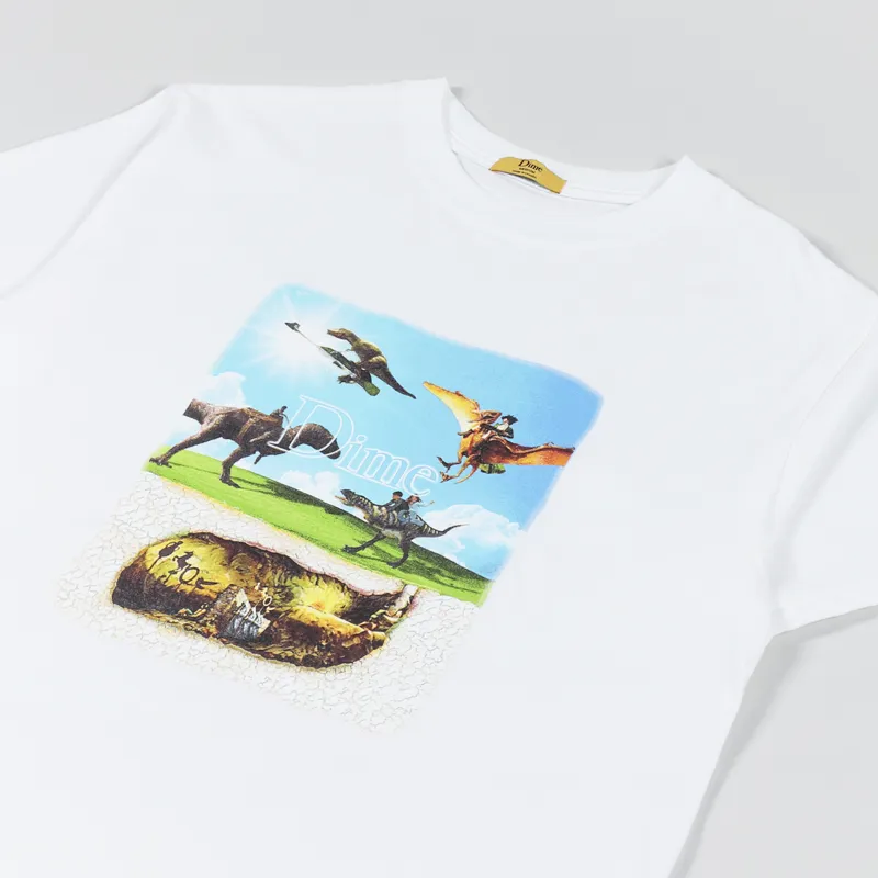 Dime The Truth T Shirt White-2