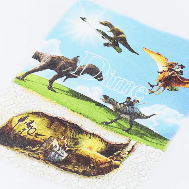 Dime The Truth T Shirt White-1