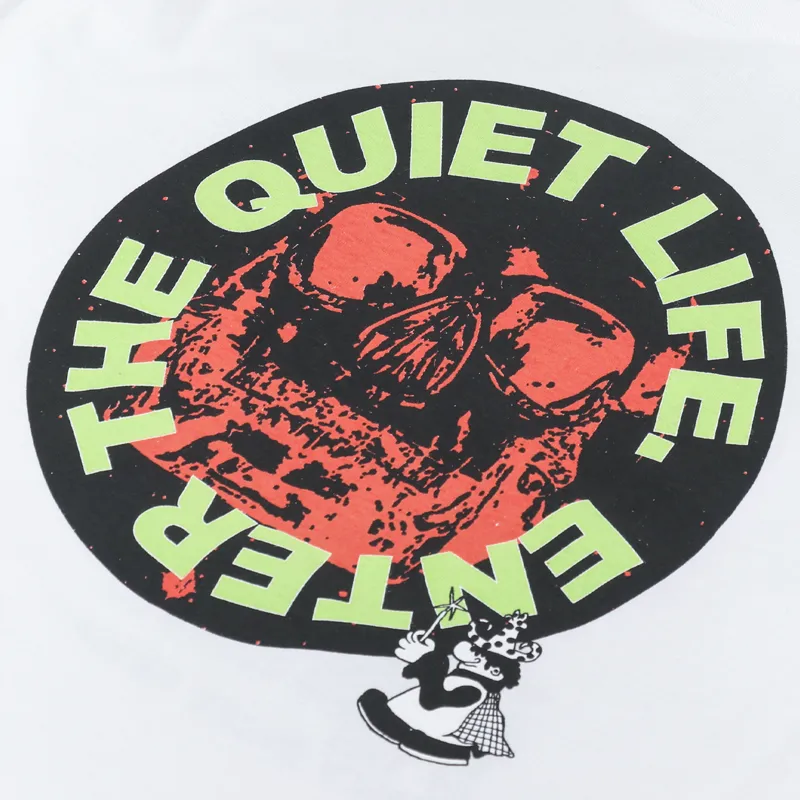 The Quiet Life The Void T Shirt White-5