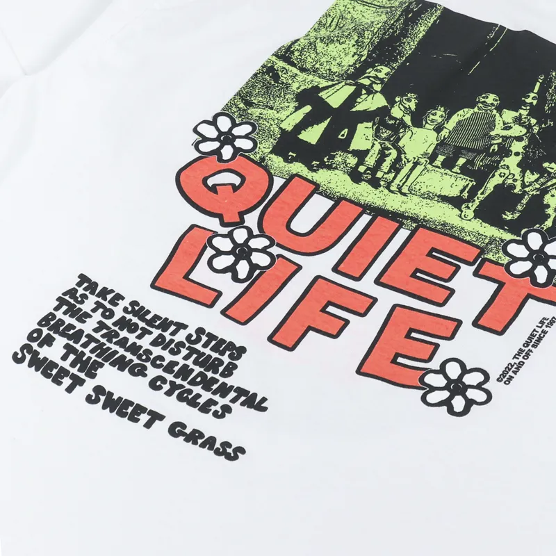 The Quiet Life The Void T Shirt White-4