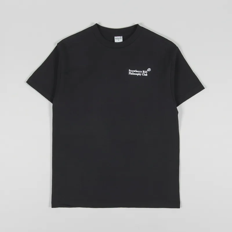 Strawberry Hill Think About It T Shirt Black-1