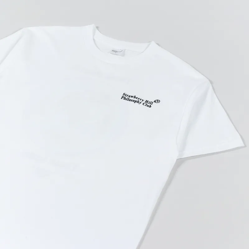 Strawberry Hill Think About It T Shirt White-3