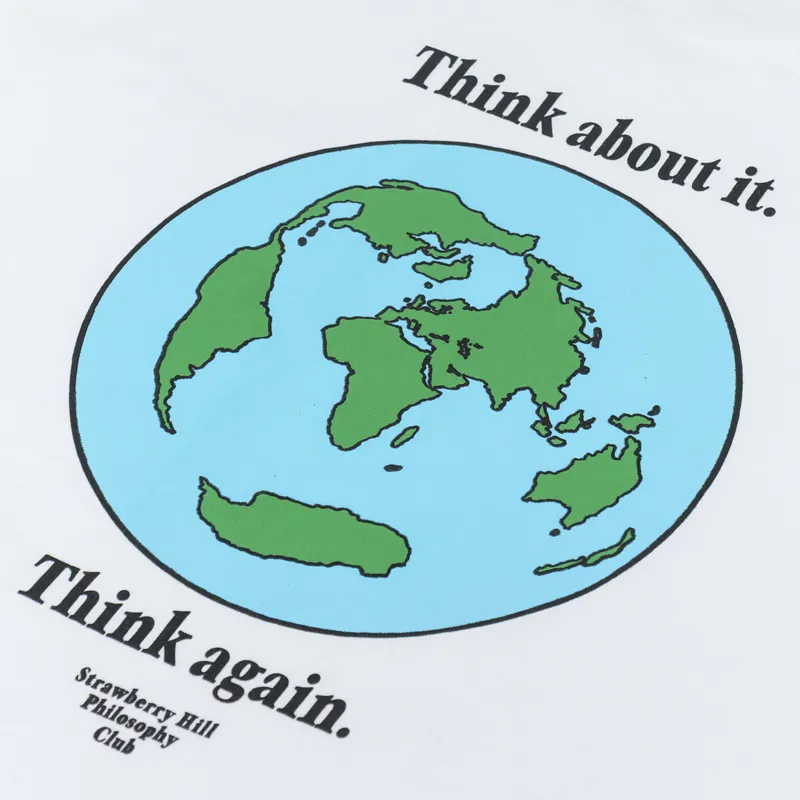 Strawberry Hill Think About It T Shirt White-4