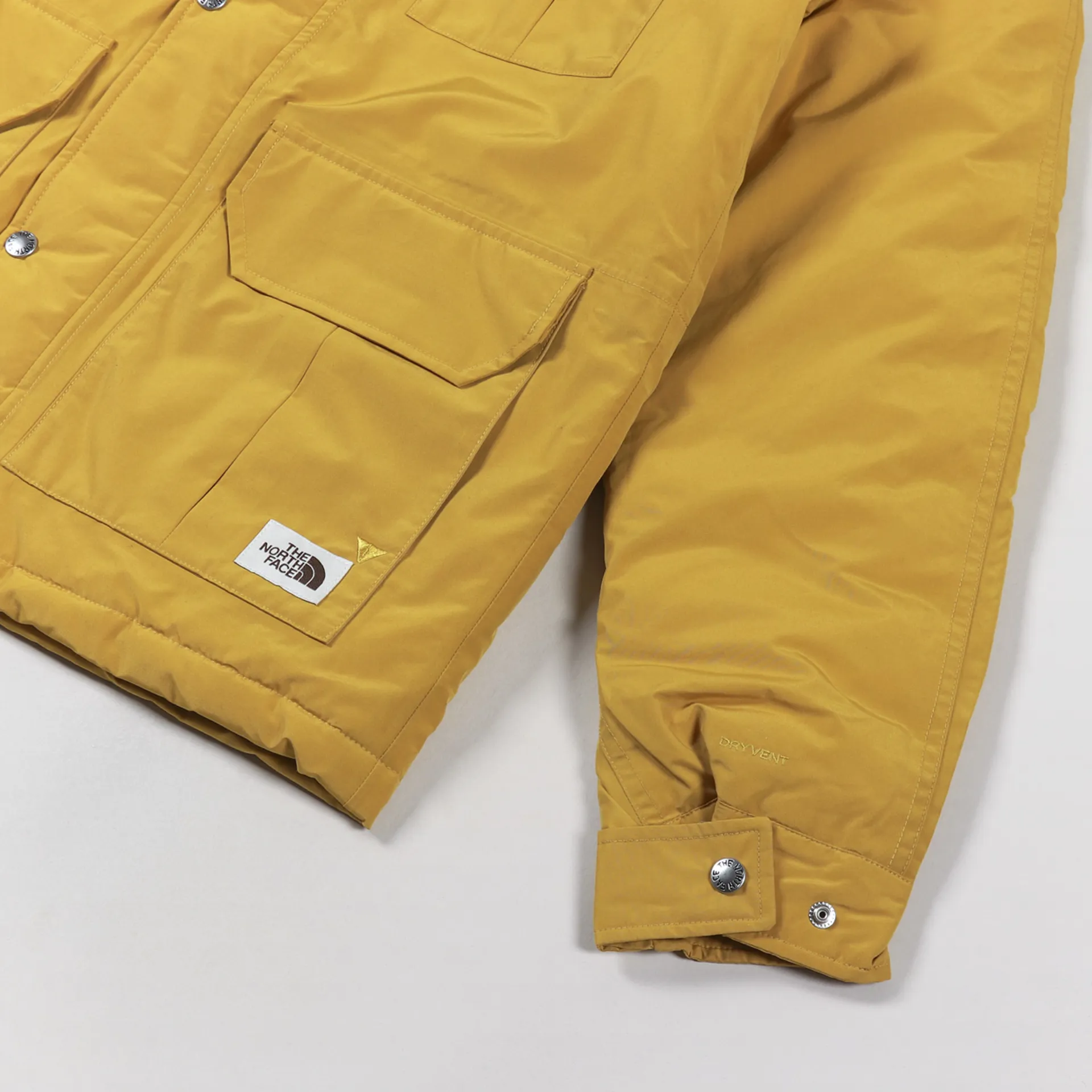 The North Face Thermoball DryVent Mountain Parka Arrowwood Yellow Earth  Brown