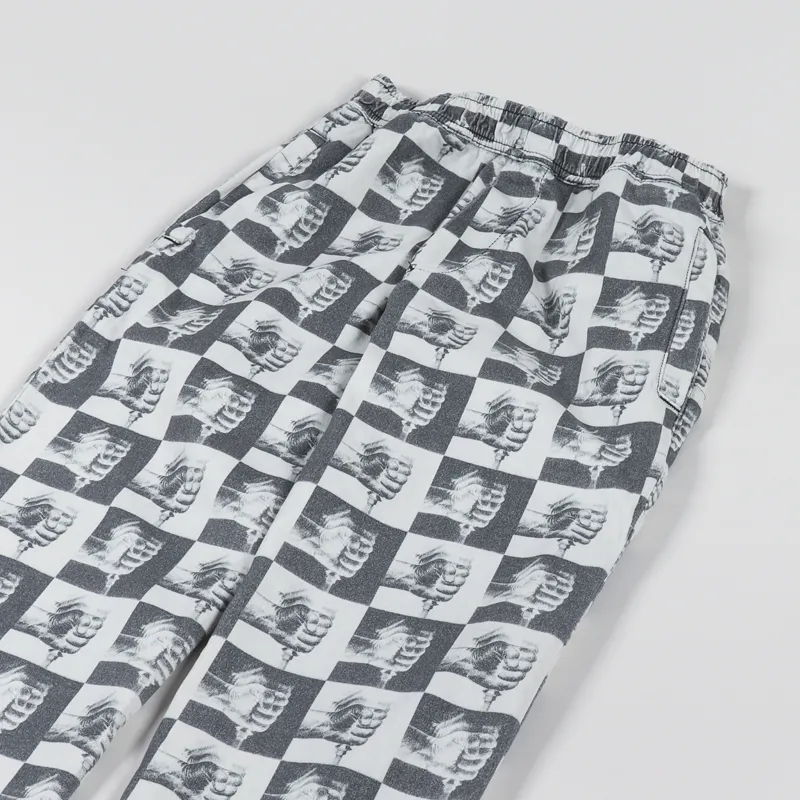 Deus Ex Machina Thump Pant Black White-5