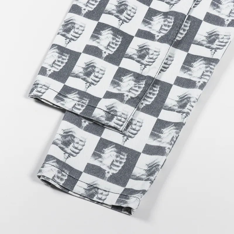 Deus Ex Machina Thump Pant Black White-3