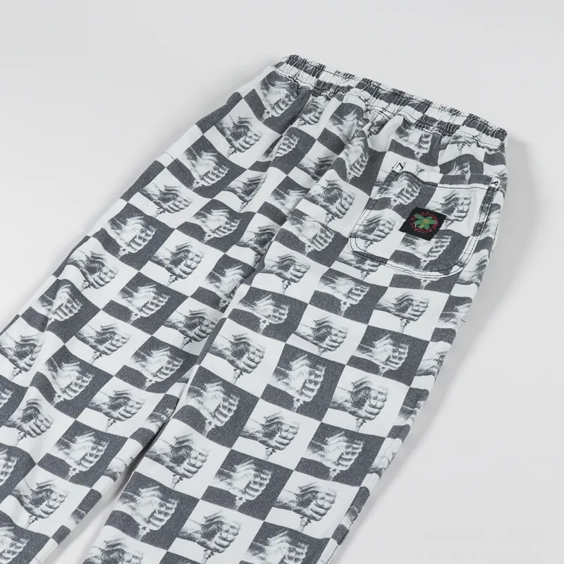 Deus Ex Machina Thump Pant Black White-6