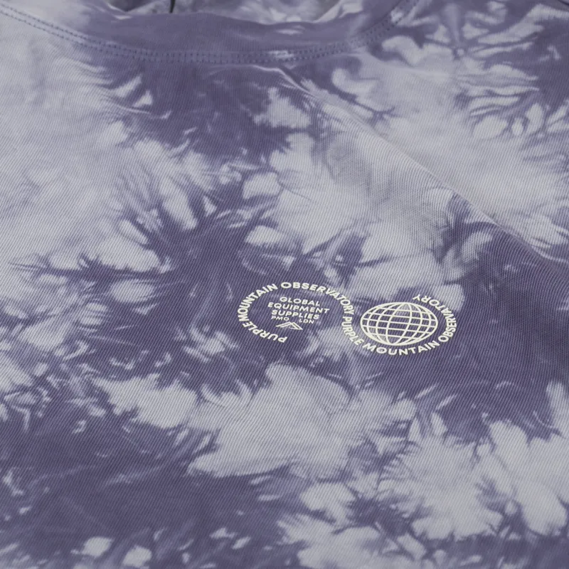 Purple Mountain Observatory Tie Dye T Shirt Ice-2