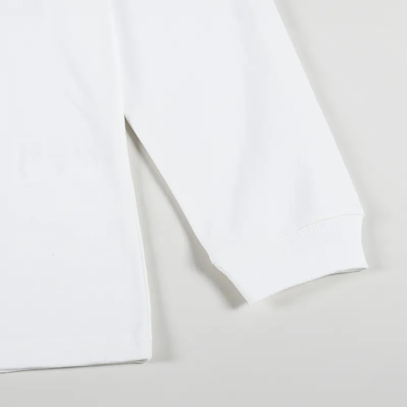 FrizmWORKS Tiger Pugmark Long Sleeve T Shirt White-6