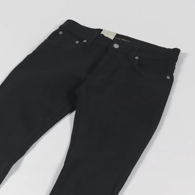 Nudie Jeans Tight Terry Everblack-5