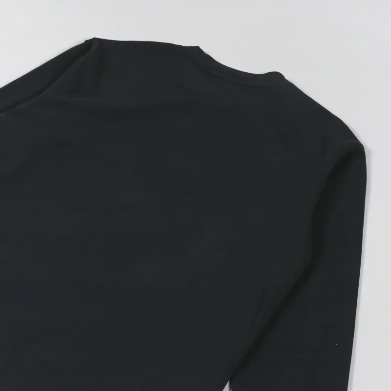 NN07 Tim Crew Neck T Shirt Black-3