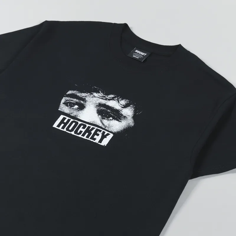 Hockey Skateboards Time Out Graphic T Shirt Black