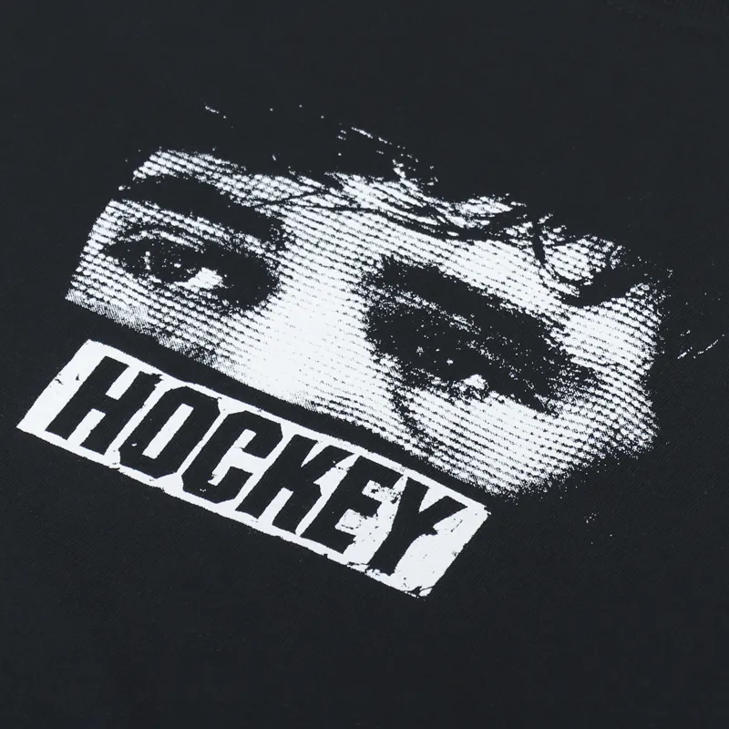 Hockey Time Out T Shirt Black-1