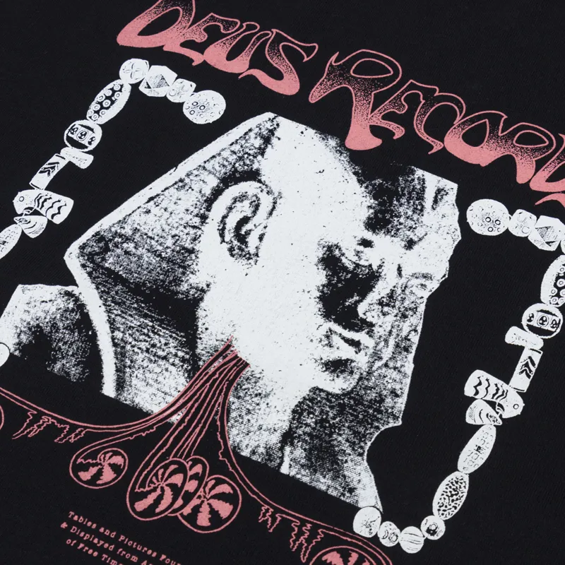 Deus Ex Machina Time Worship T Shirt Black-3