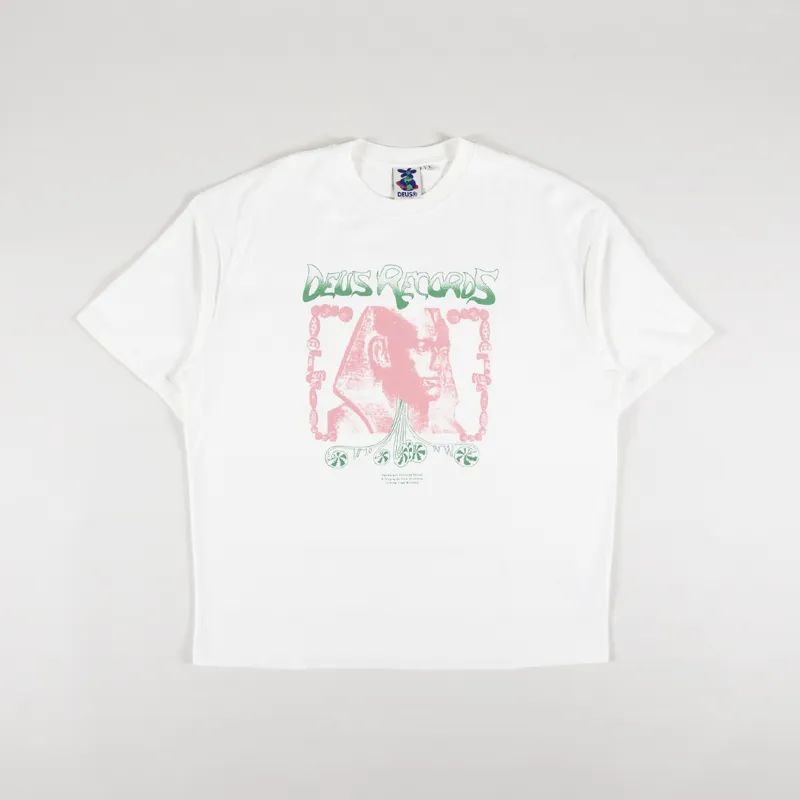 Deus Ex Machina Time Worship T Shirt Vintage White