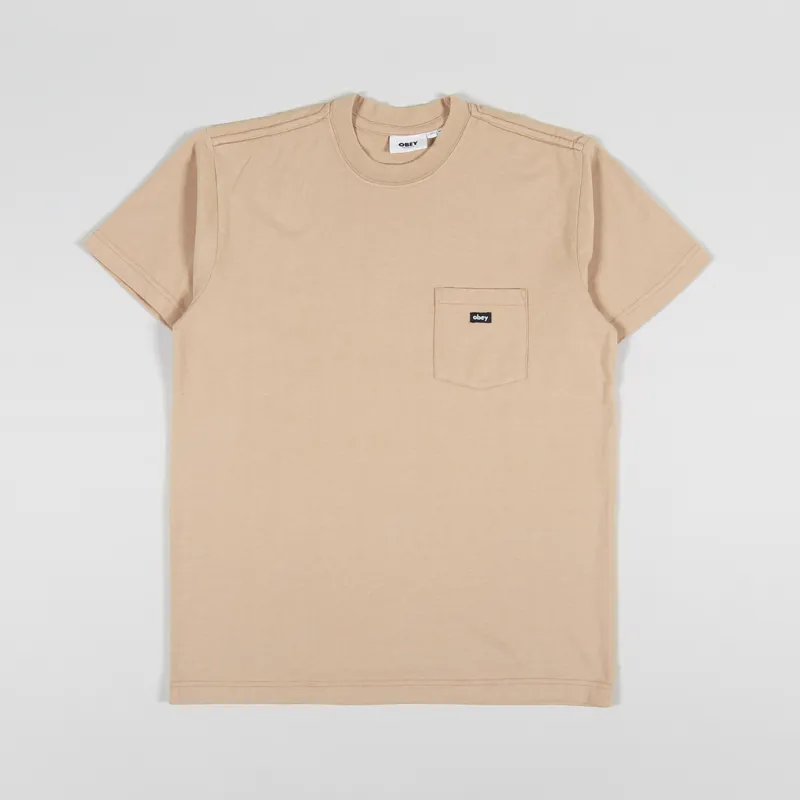 obey pocket tee
