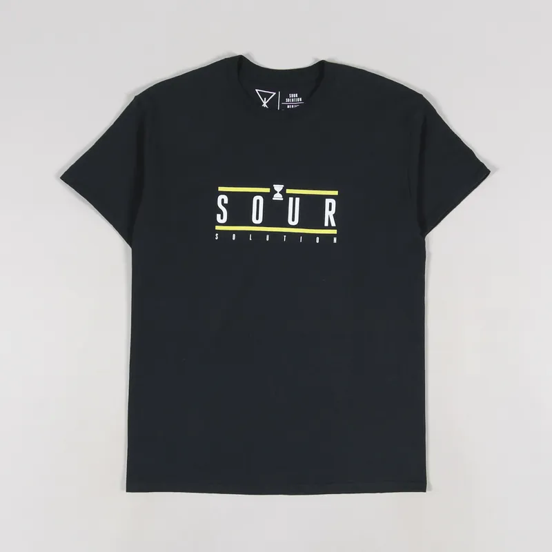 Sour Solution Timeless T Shirt Black