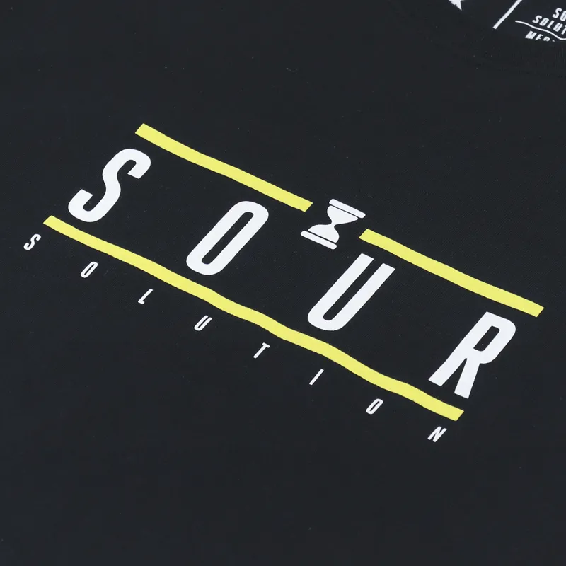 Sour Solution Timeless T Shirt Black-1